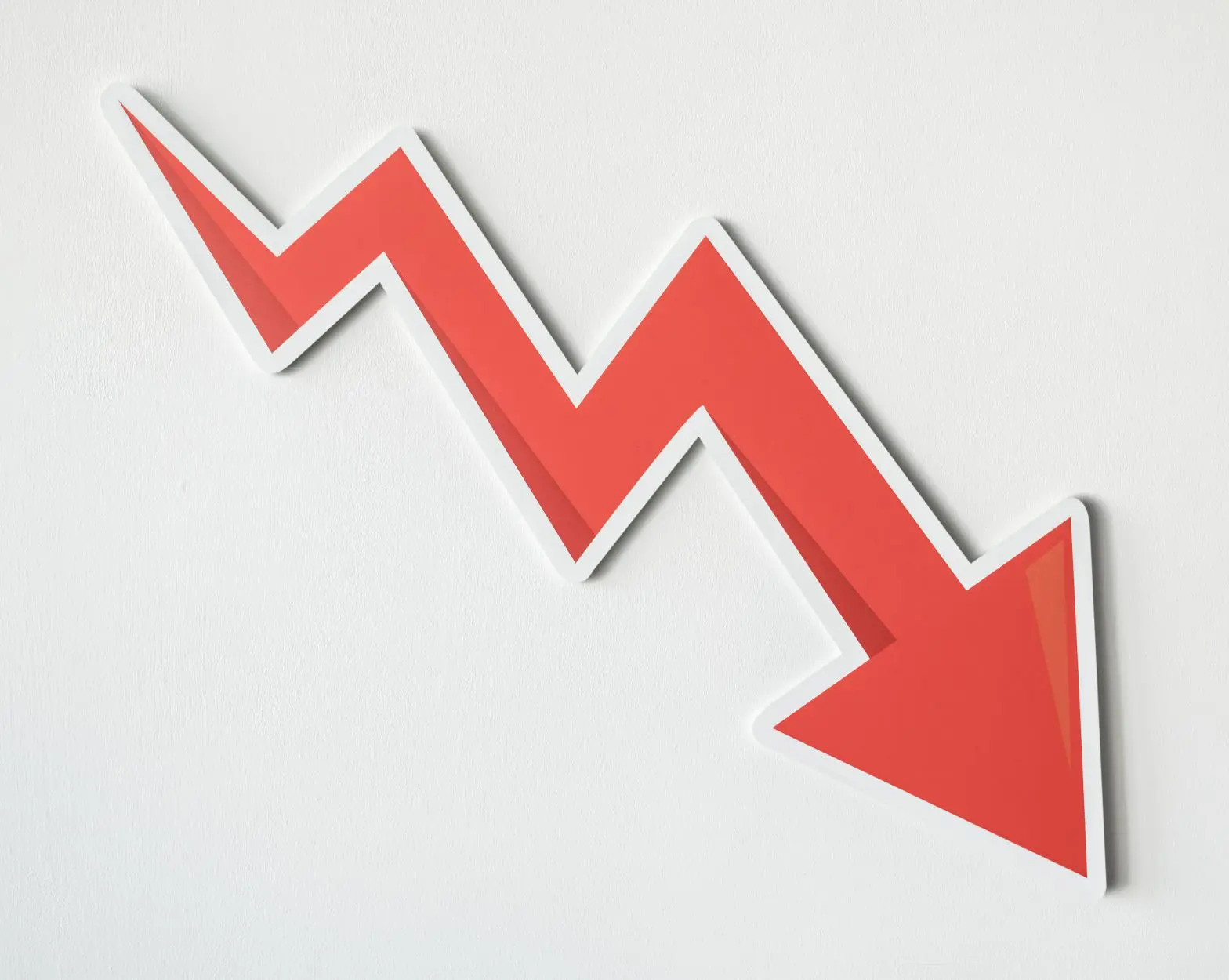 a red arrow pointing upward
