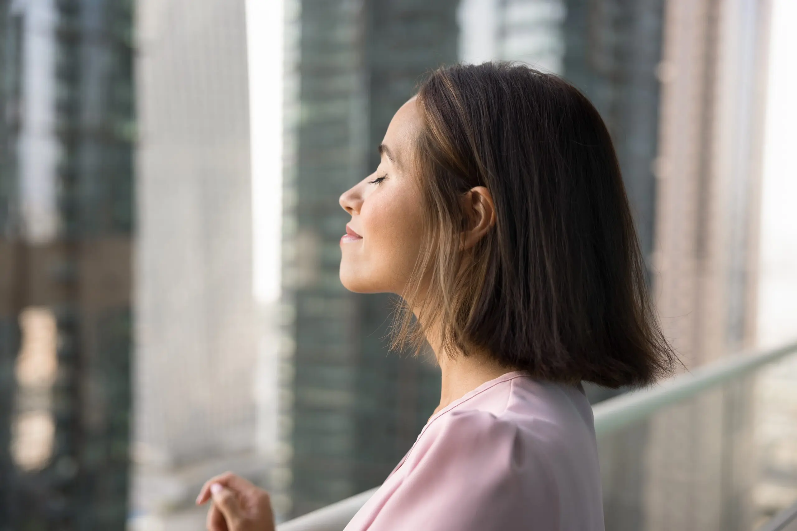 person meditating for mindfulness and emotional well-being