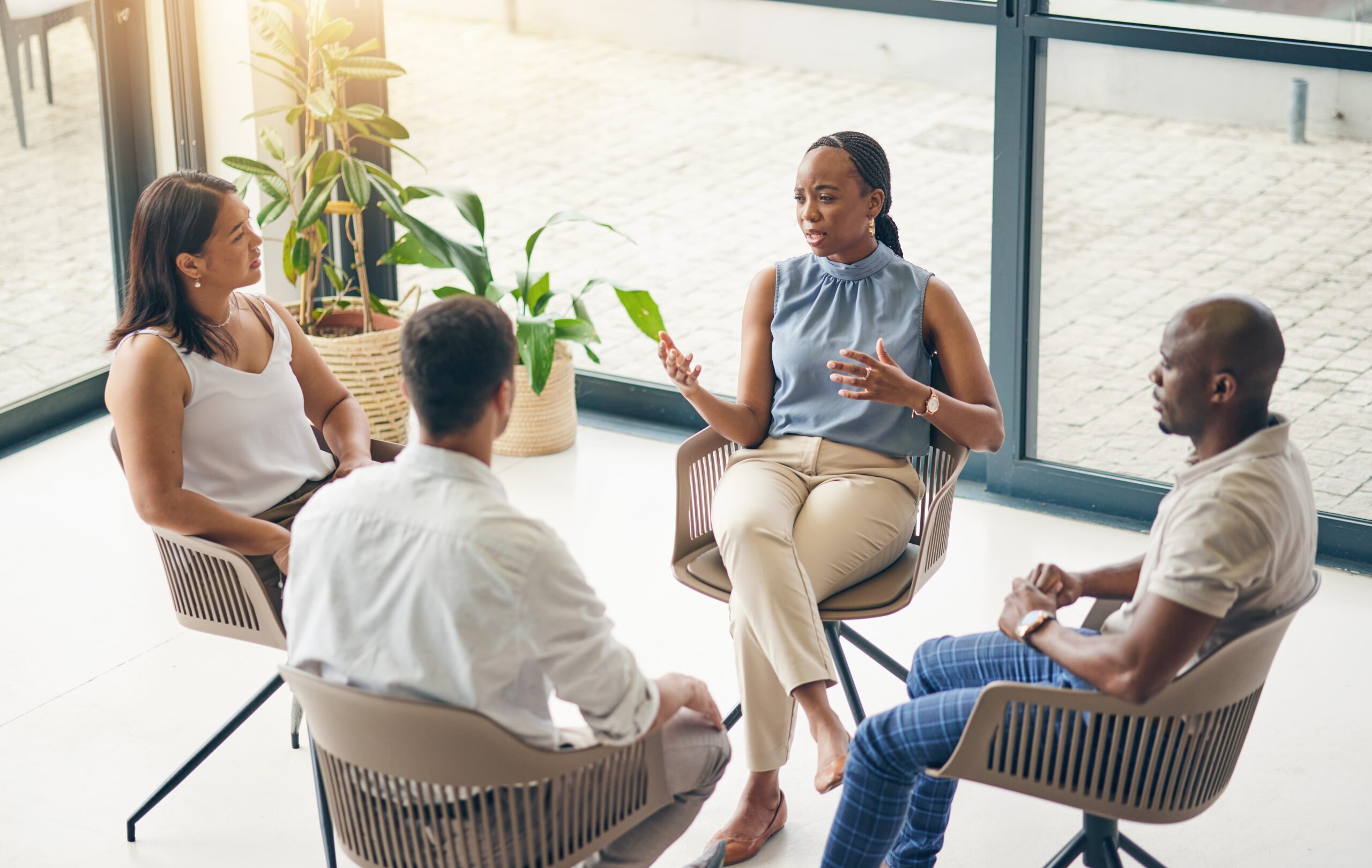 Relationships after recovery supported by communication in therapy