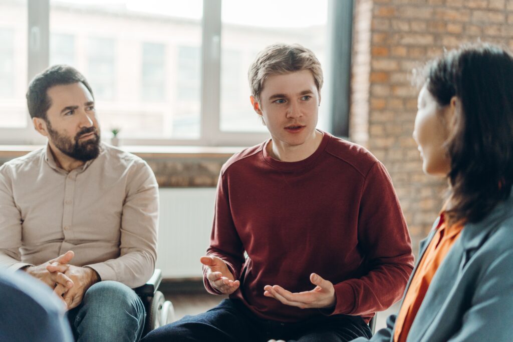 Group therapy or supportive conversation in a treatment setting Addiction and Chronic Illness: A Dual Challenge